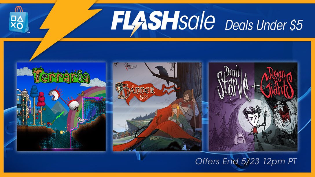 Flash Sale Now: Deals Under $5
