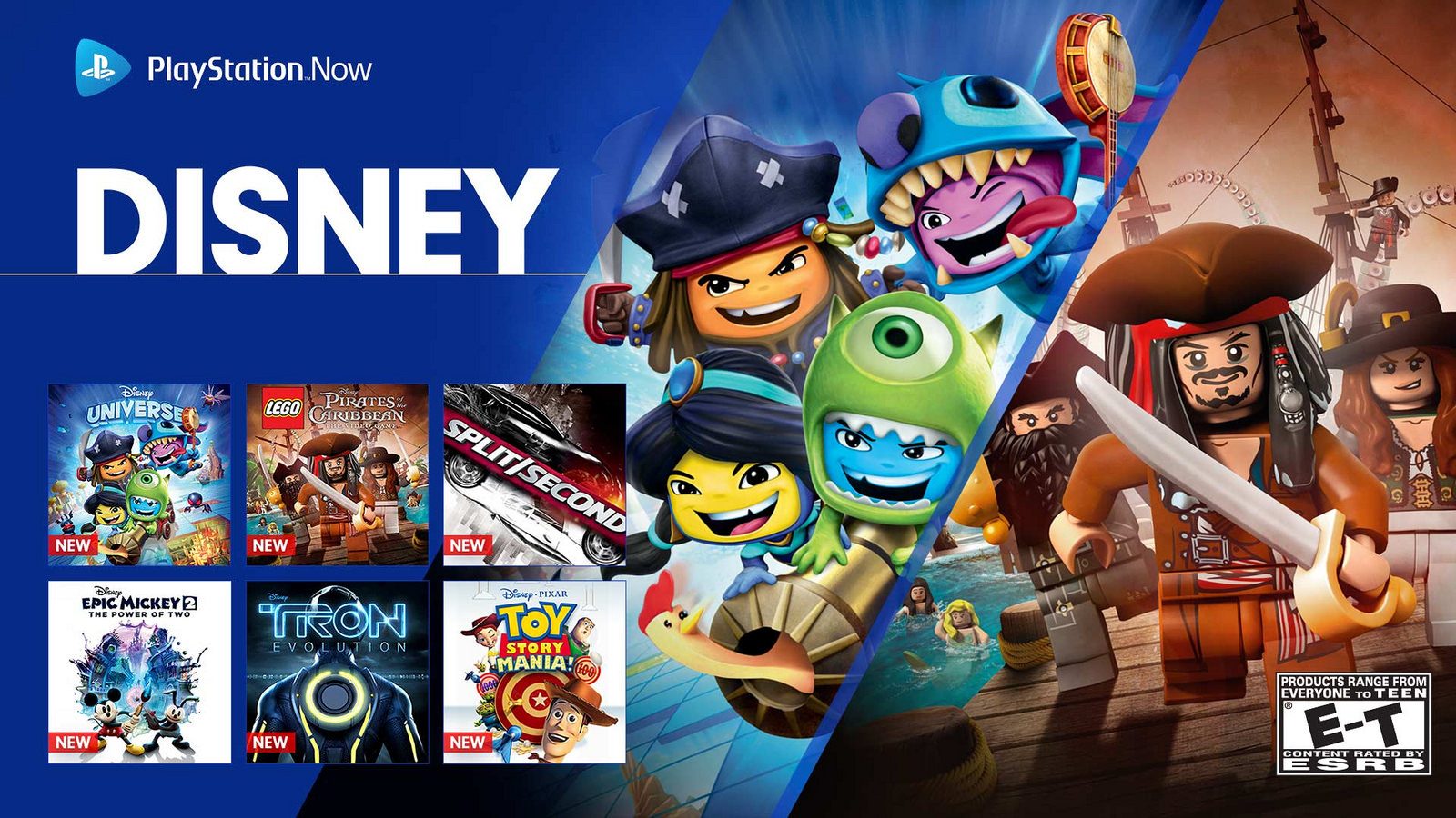 New on PS Now 17 Disney Games Join the GameStreaming