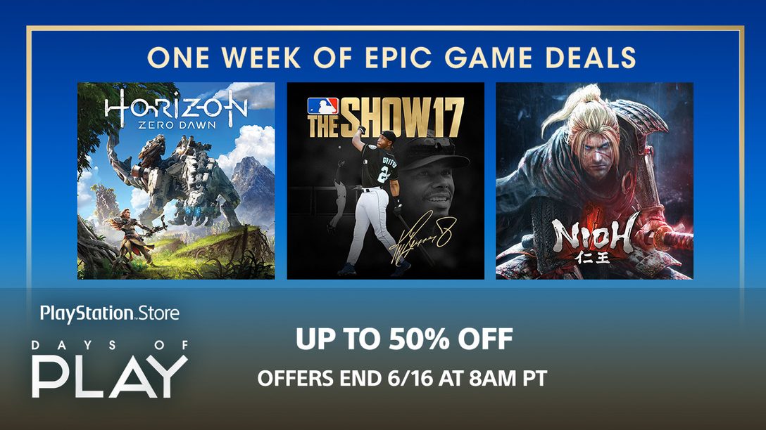 Days Of Play Sale Save On Games Plus Membership More Playstation Blog