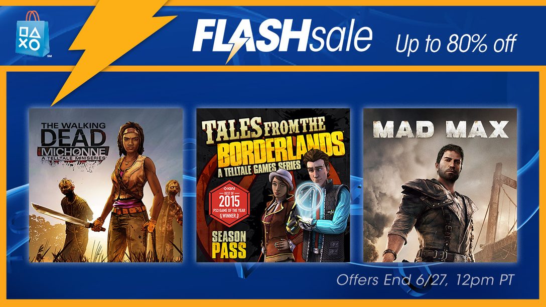 Flash Sale Now: Up to 80% on Bingeworthy Games