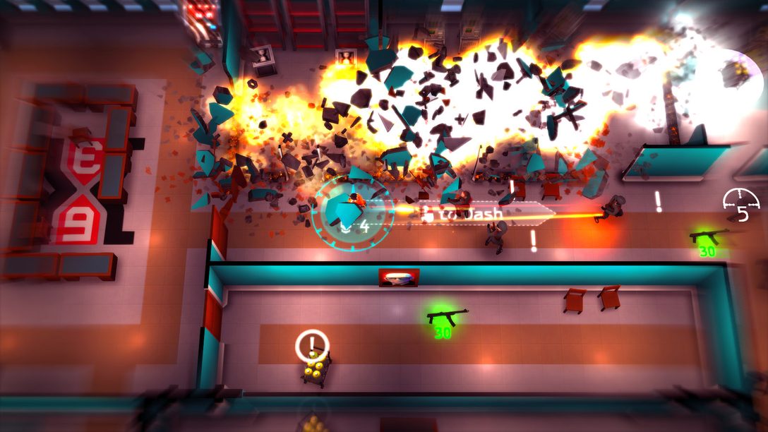 Control Time Itself in Twin-Stick Shooter Time Recoil, Out Sept. 12 on PS4