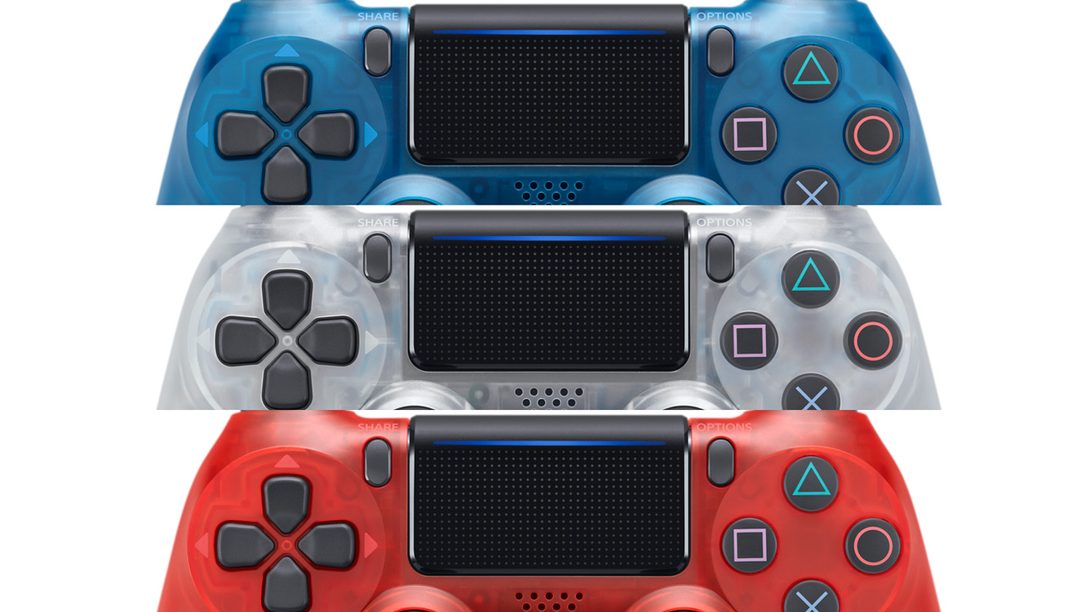 Translucent Dualshock 4 Colors Hit Store Shelves This Month Playstation Blog