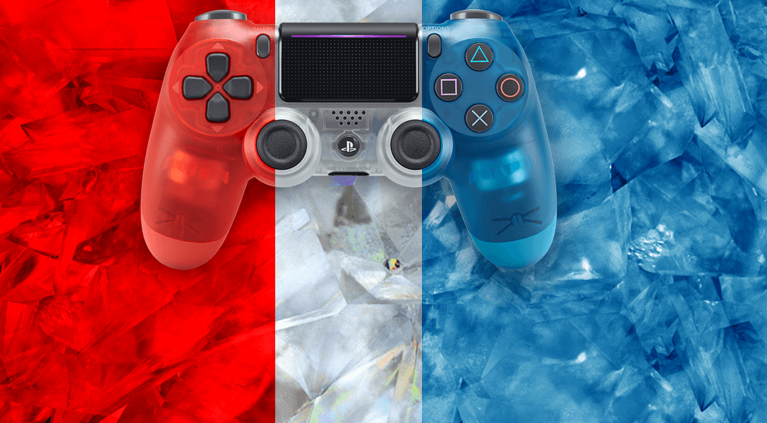 Introducing the Crystal Dualshock 4 wireless controller range