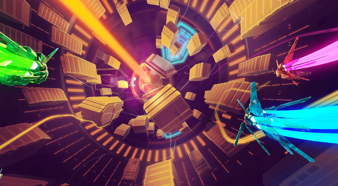 Building the multi-routed courses of PS4’s sci-fi racer Lightfield, out 26th September