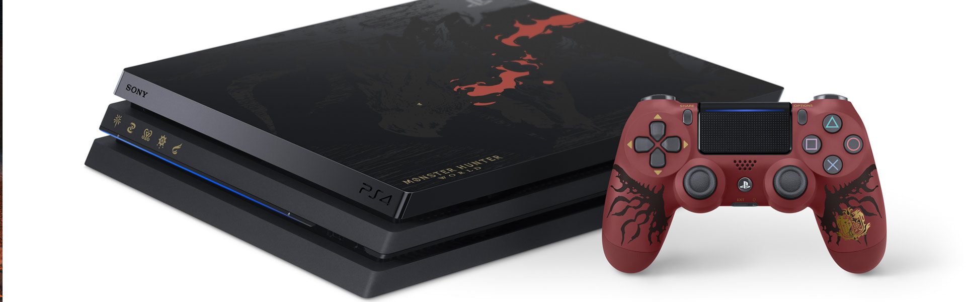 Introducing The Limited Edition Monster Hunter World Playstation 4 Pro Bundle Playstation Blog