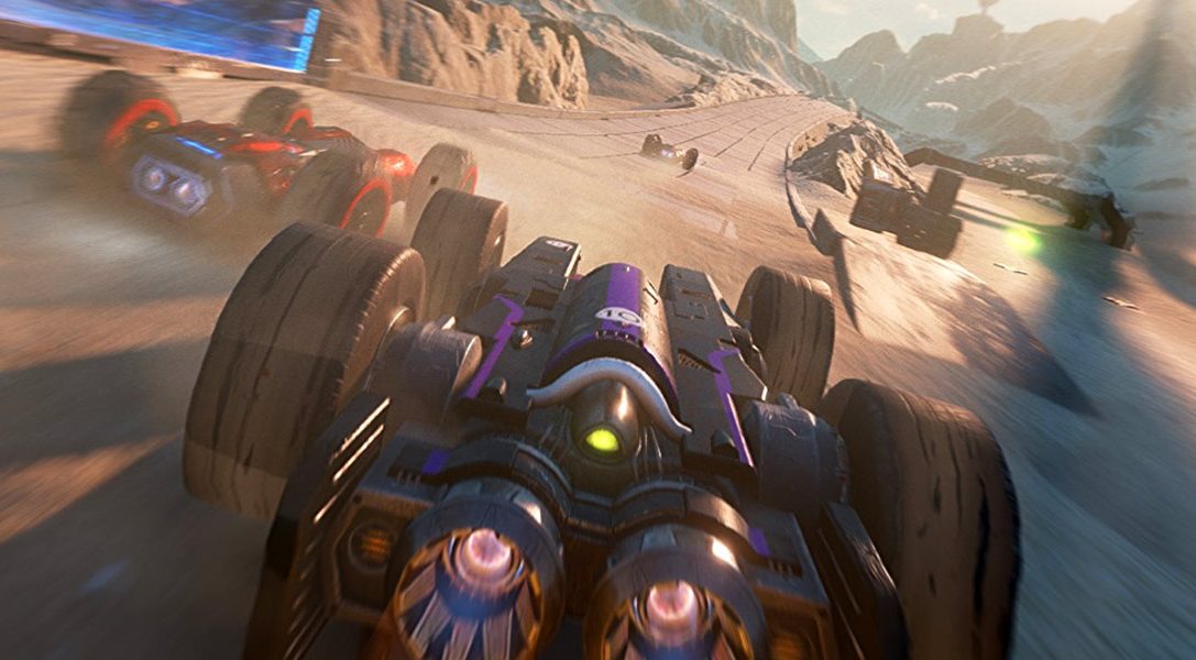 Creator Of Classic Psygnosis Racer Rollcage Returns With Ps4 Vehicular Combat Game Grip Playstation Blog