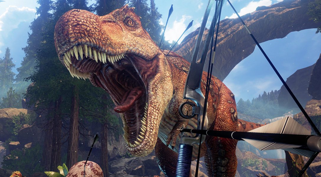 Breed And Ride Dinos In Ark Survival Evolved Ps Vr Tie In Ark Park Out This Month Playstation Blog