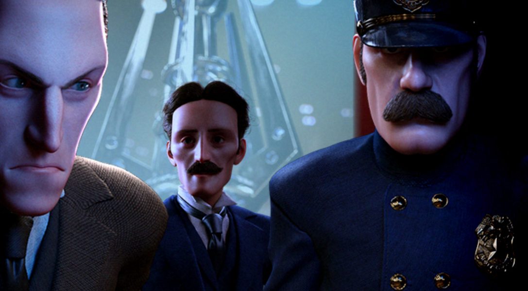 Frantic twin-stick shooter Tesla vs Lovecraft launches 14th March on PS4