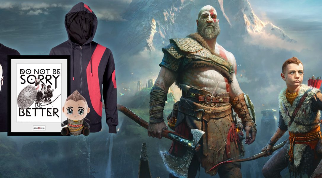 New God of War merchandise range is now live on PlayStation Gear