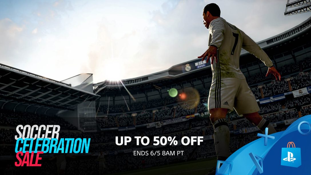 Save Up To 50% During PS Store’s Soccer Celebration