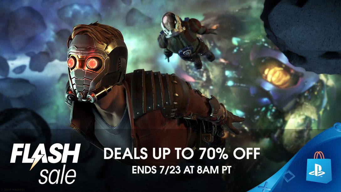 Flash Sale: Save up to 70% at PS Store