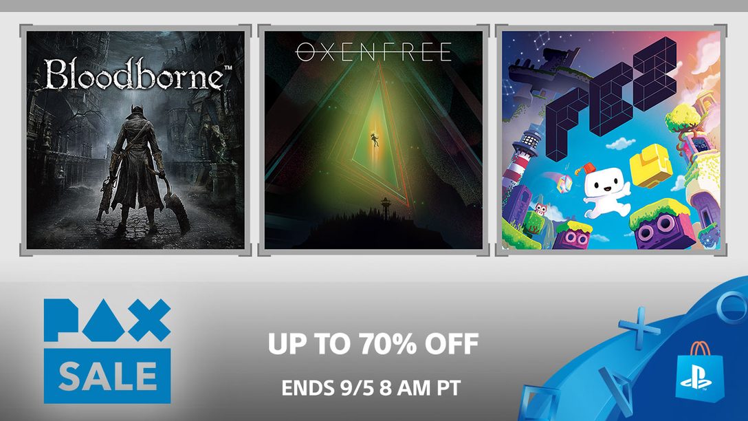 PAX Sale: Up to 70% Off Fan Favorites