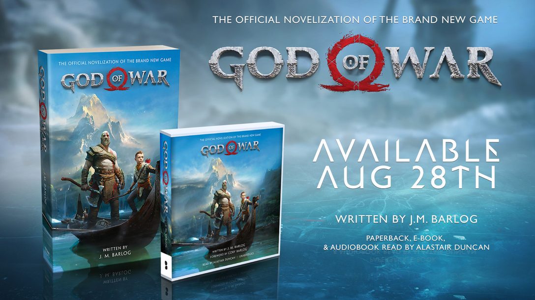 New PlayStation Gear: God of War Novelization & More