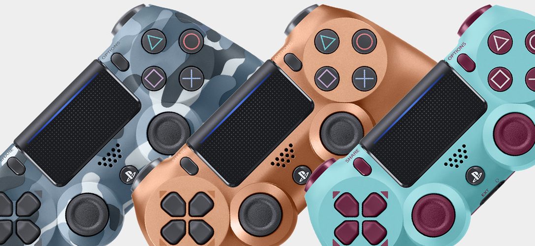 Three new special edition Dualshock 4 wireless controllers revealed