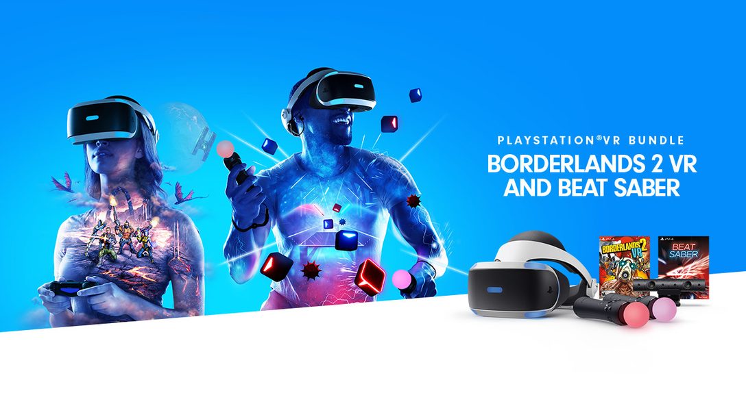 PlayStation VR Borderlands 2 VR and Beat Saber Bundle Launches December 14