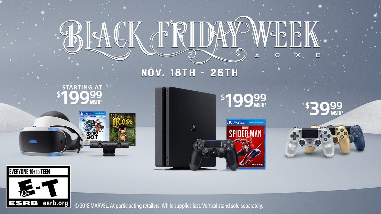 ps4 early black friday deals