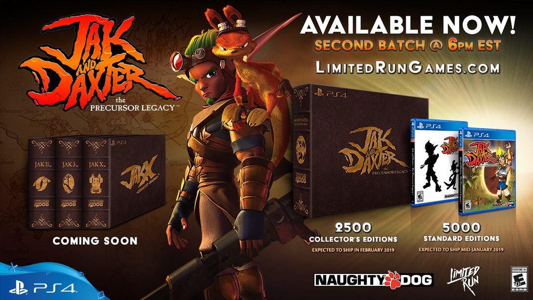 Jak and Daxter Gets Physical PS4 Versions, Collector’s Edition Releases