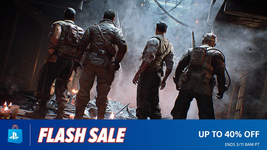 Flash Sale! Save Up to 40% at PS Store