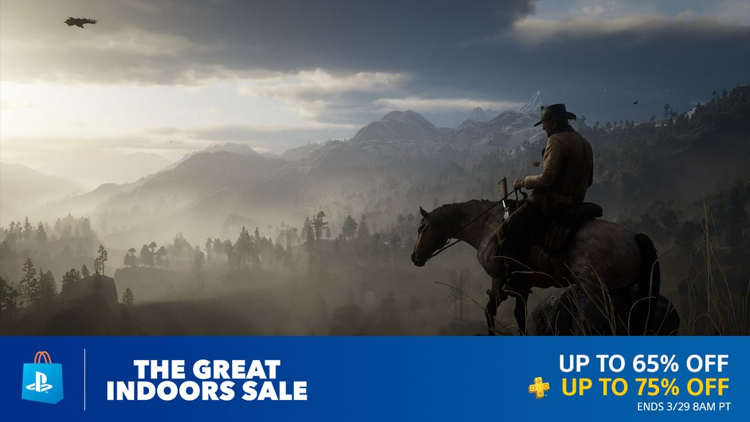 Enjoy the Great Indoors with up to 65% off at PS Store