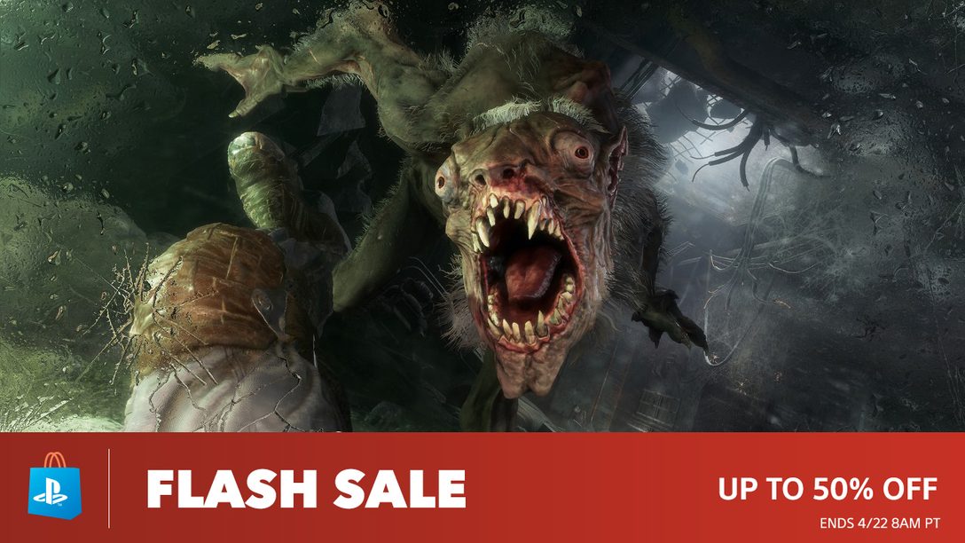 Flash Sale! Save Up To 50% at PS Store
