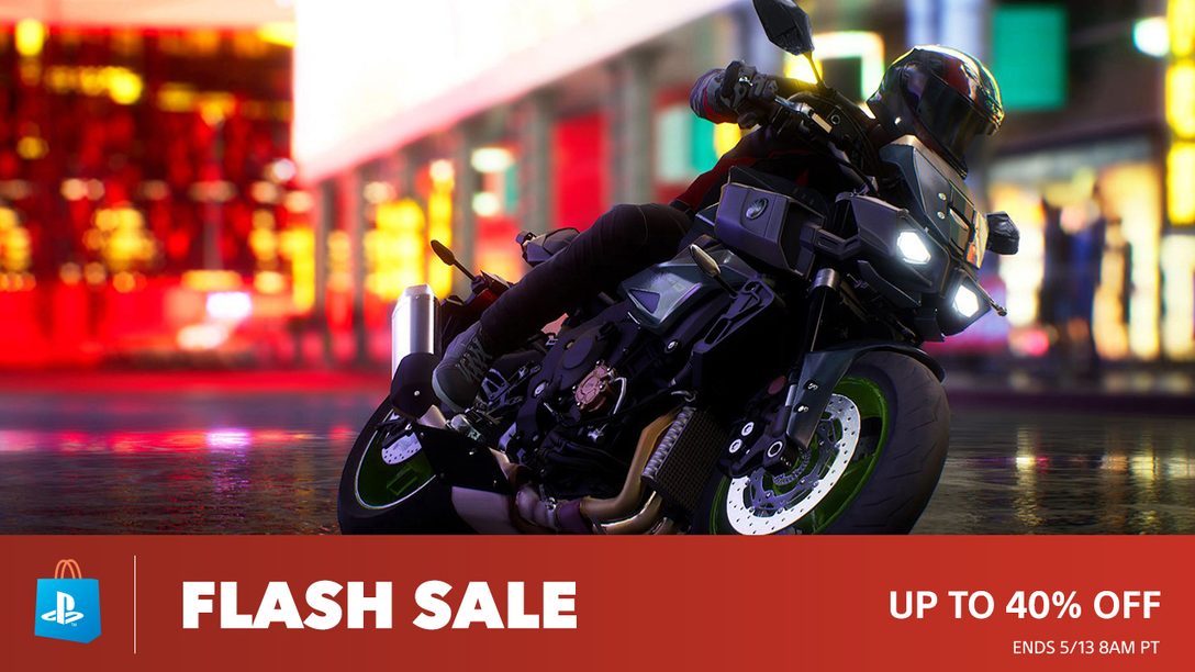 Flash Sale! Save up to 40% at PS Store