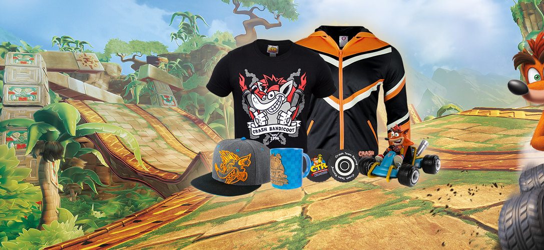 Celebrate Crash Team Racing Nitro-Fueled’s launch with PlayStation Gear merchandise