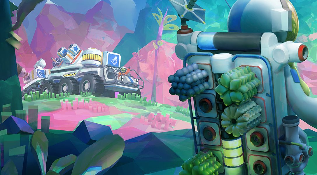 Explore and colonise distant planets in Astroneer, out on PS4 later this year