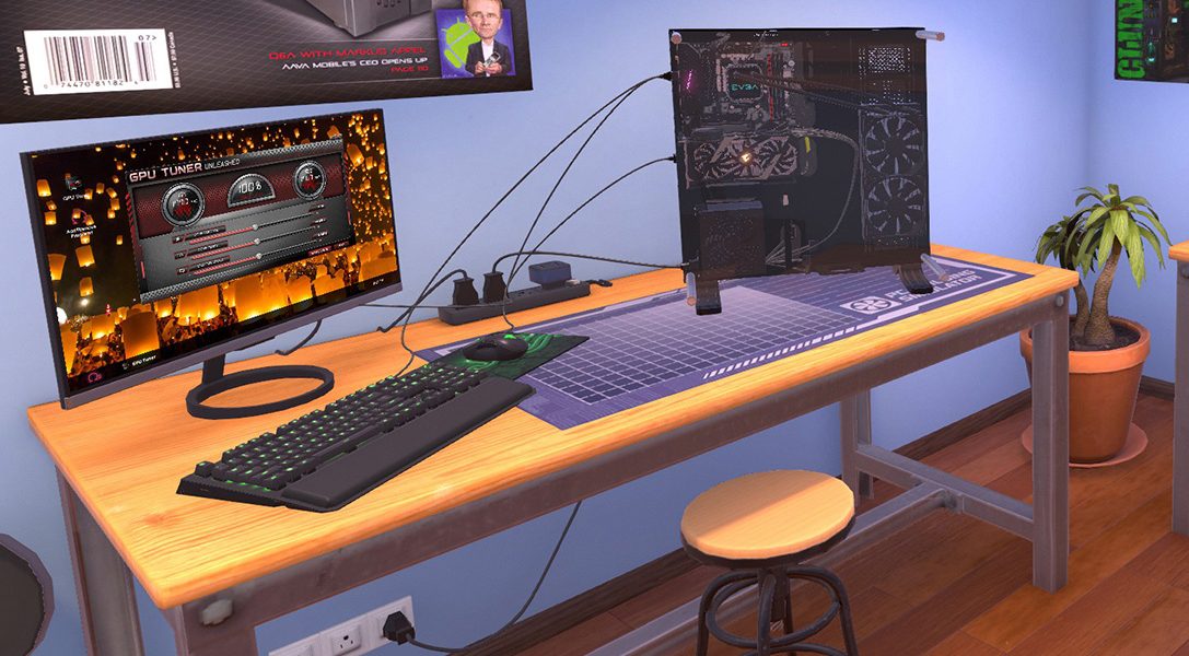 Build and repair virtual PCs on your PS4 with PC Building Simulator ...