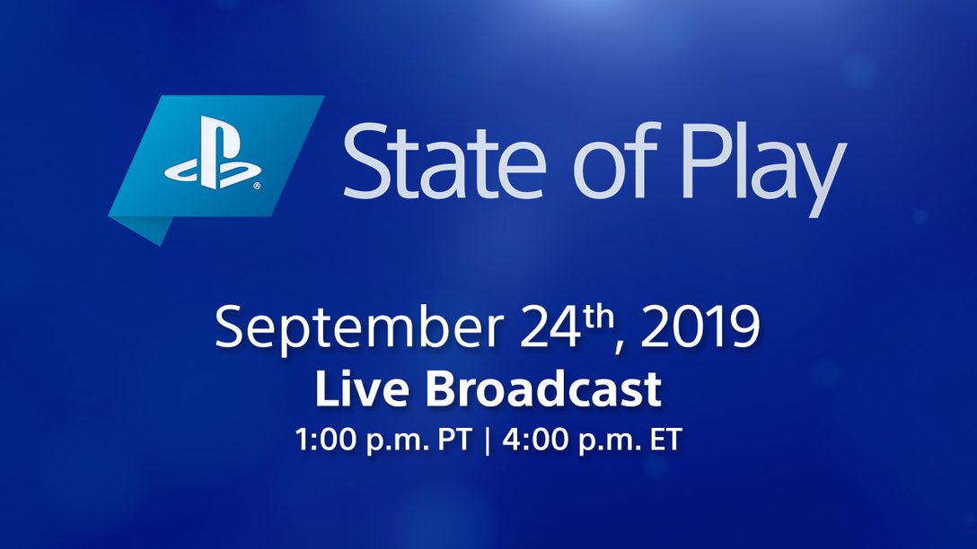 Today: State of Play Airs Live at 1pm Pacific