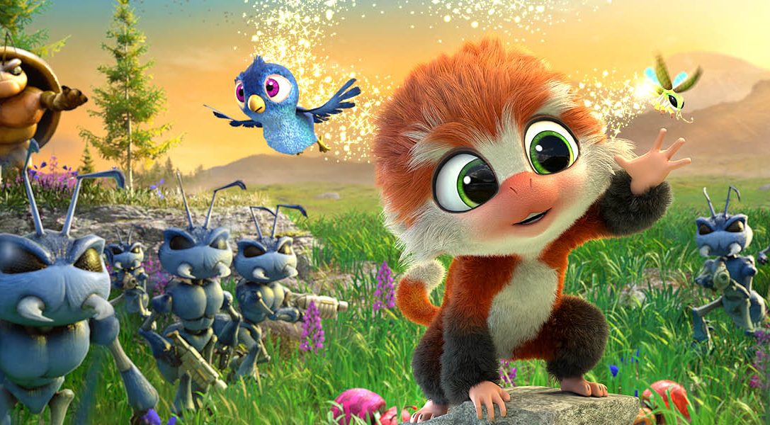 Watch a cute, weapon-wielding monkey battle bugs in trailer for upcoming PS4 platformer Tamarin