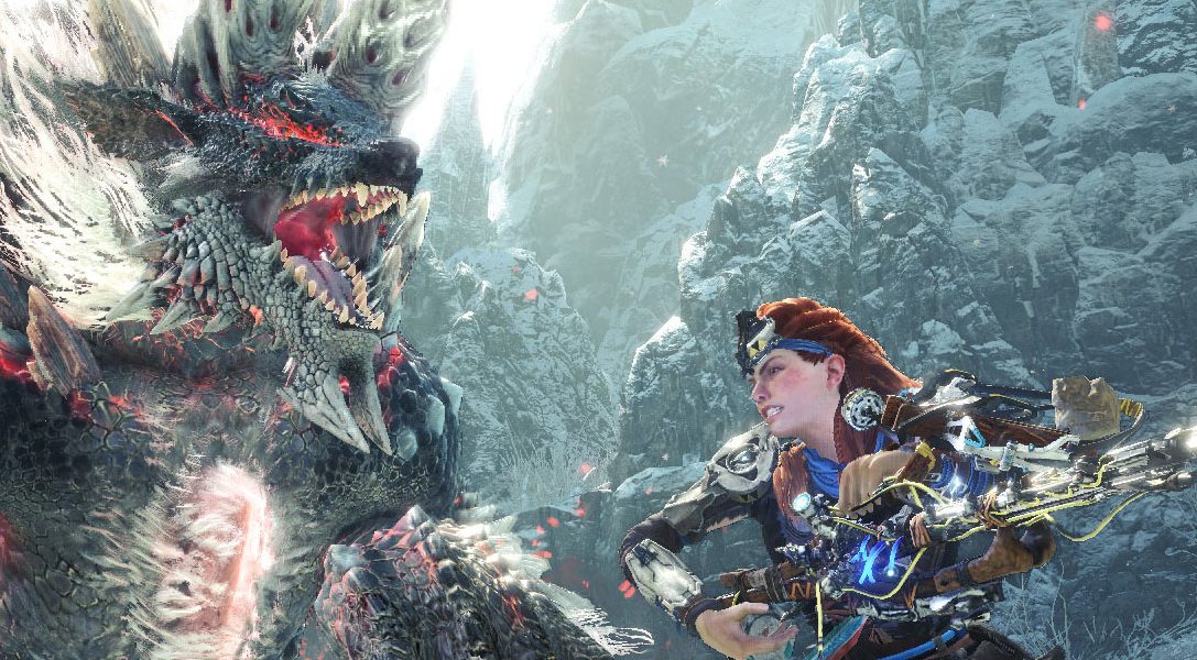 Monster Hunter World Iceborne Players Can Take Part In A New Horizon Zero Dawn Quest From Today Playstation Blog