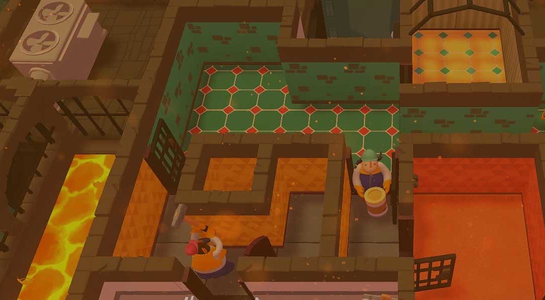 Race against the clock to renovate apartments in co-op party game Tools Up!, out tomorrow on PS4