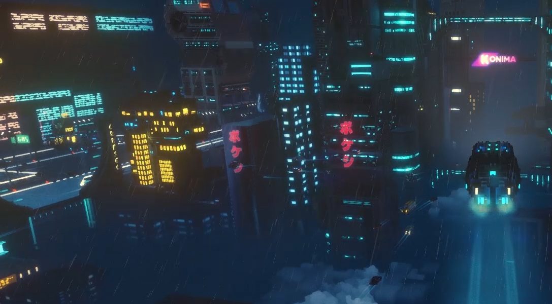 Explore a sci-fi metropolis as a delivery driver working the nightshift in Cloudpunk