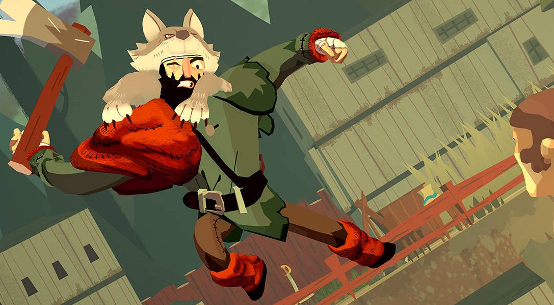 Bloodroots, a fast-paced action game inspired by Hotline Miami and Samurai Jack, is out on PS4 in two weeks