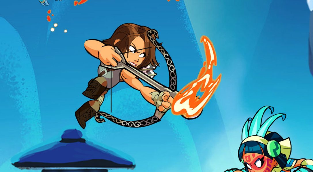 Lara Croft joins PS4 multiplayer battler Brawlhalla today