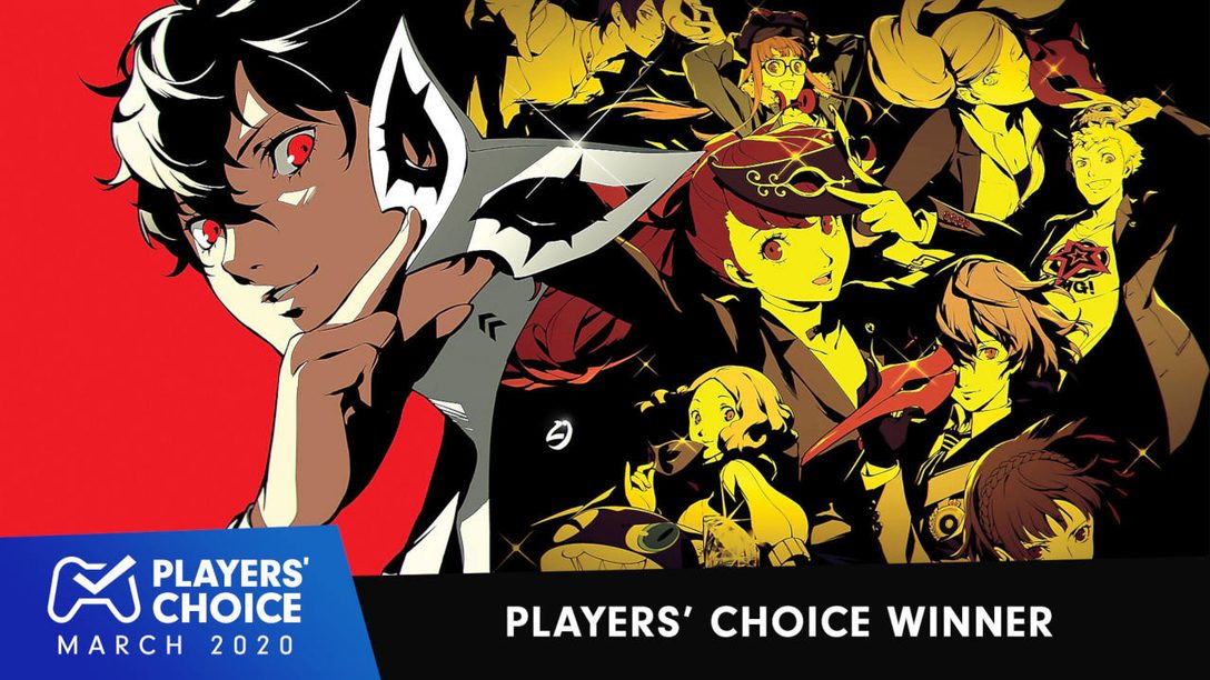 Players’ Choice: Persona 5 Royal Voted March’s Best New Game