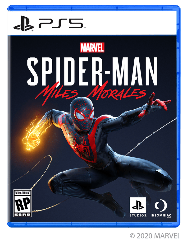 PS5 box art of Marvel’s Spider-Man: Miles Morales