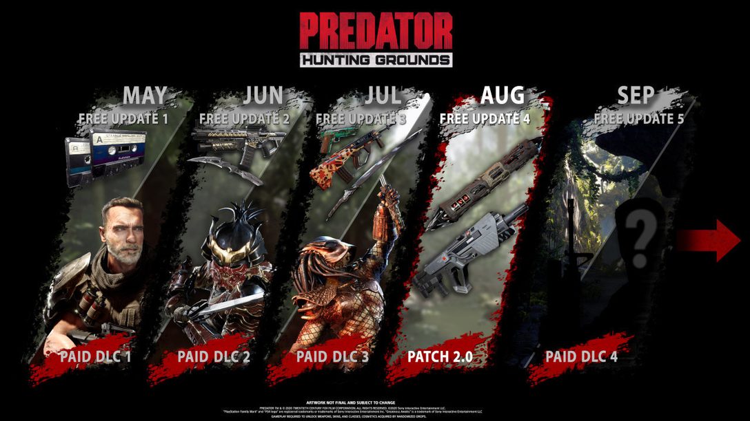 Predator: Hunting Grounds August update