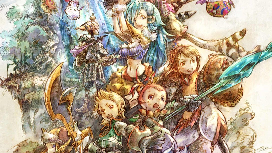 Take A Guided Tour Of Final Fantasy Crystal Chronicles Remastered Edition S Beautiful Concept Art Playstation Blog