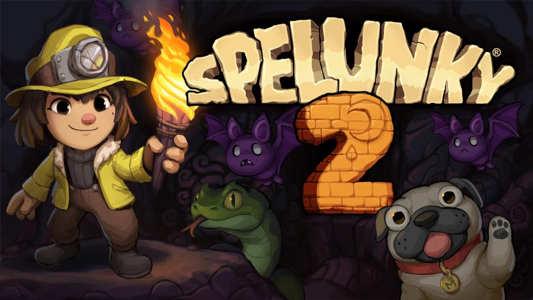 Spelunky 2 is out today on PS4