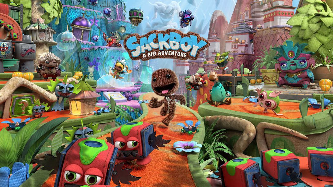 Embark on an epic 3D platform journey in Sackboy: A Big Adventure, coming to PS5