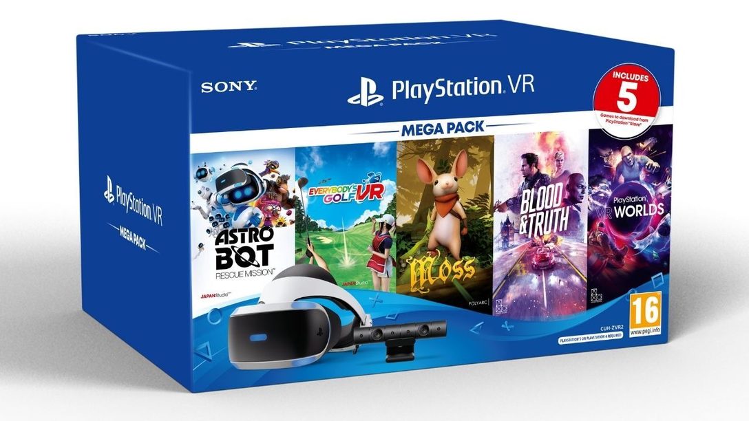 PS VR Mega Pack, including 5 amazing games, launches this month across Europe, Australia and New Zealand