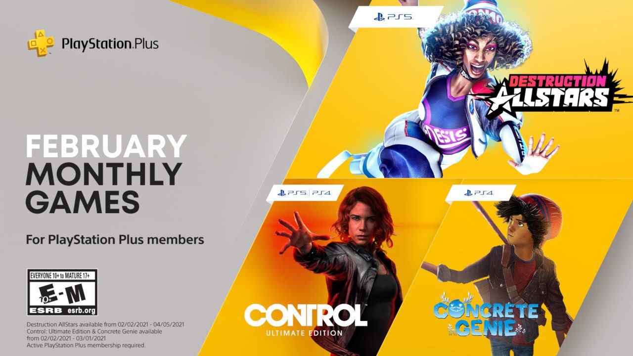 sony playstation plus free games