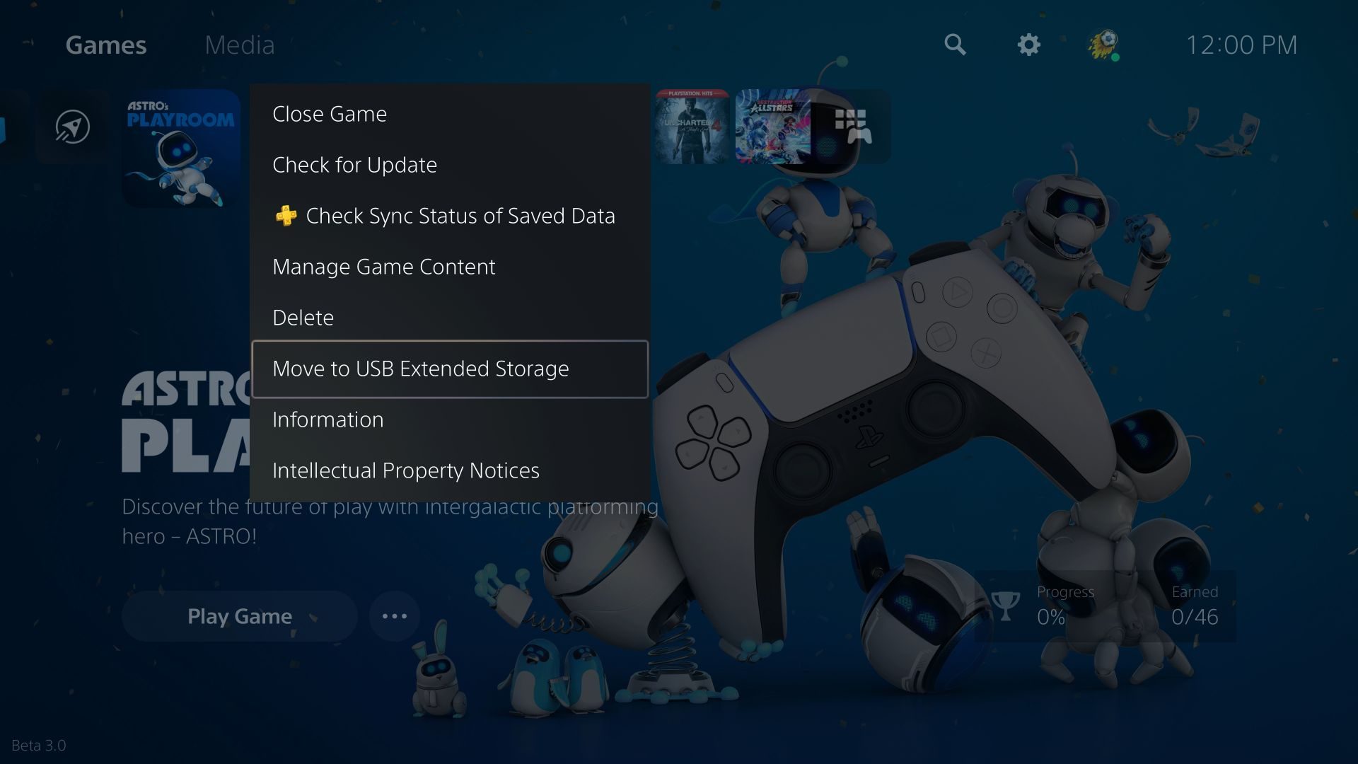 PS5首个大更新明日推出，支持外接USB储存