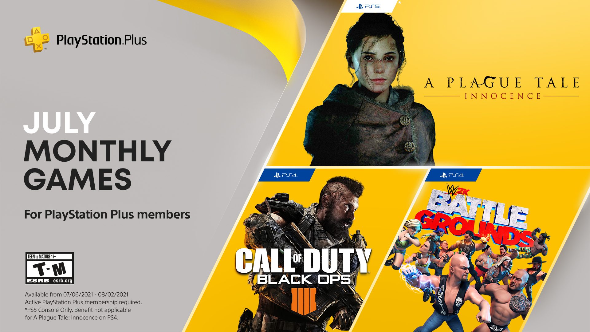 PlayStation Plus Monthly games for July GamezBook