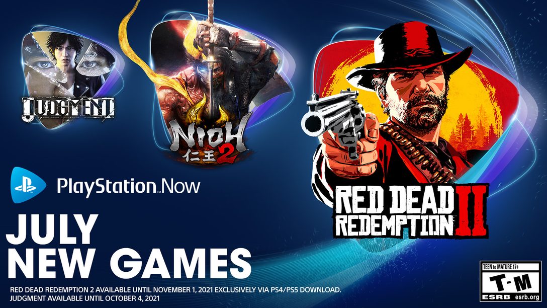 PlayStation Now games for July: Red Dead Redemption 2, Nioh 2, Judgment