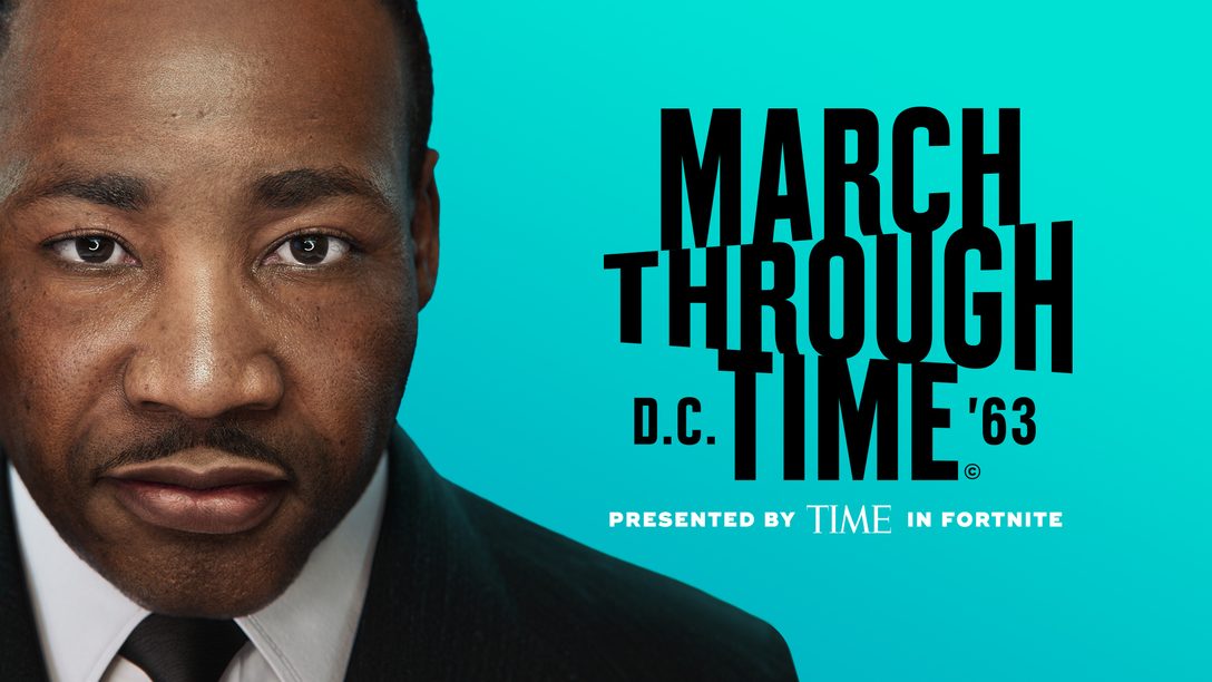 Celebrating MLK: TIME Studios presents March Through Time in Fortnite
