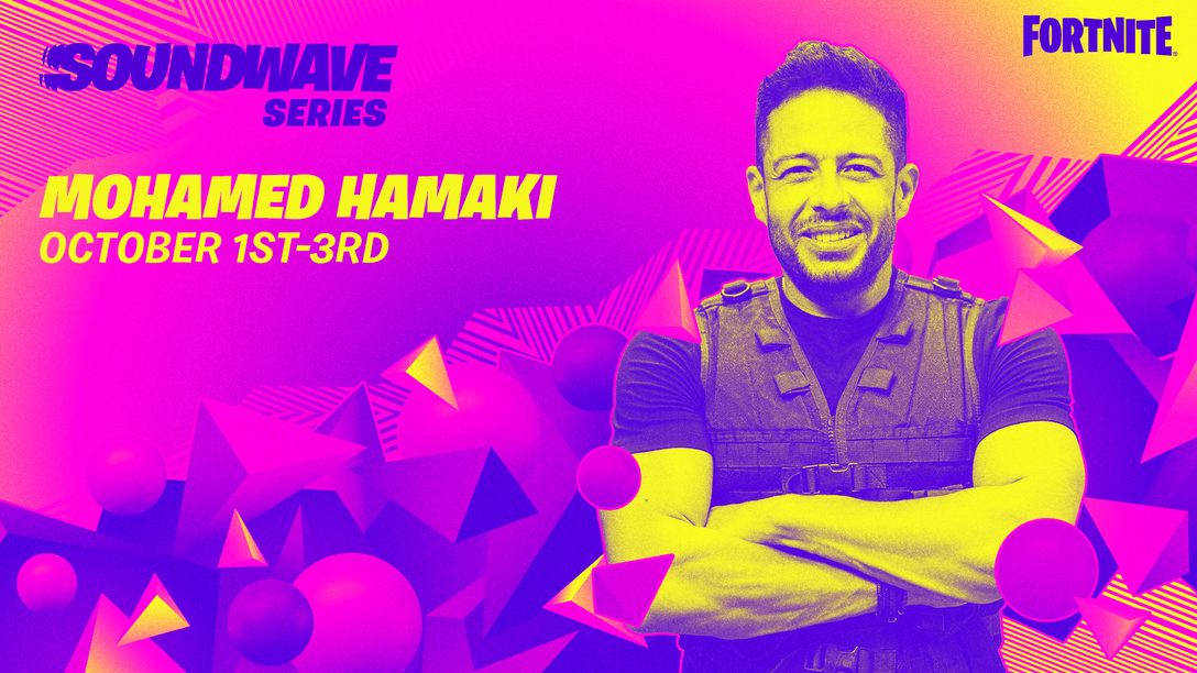 Hamaki takes center stage in Fortnite’s Soundwave Series