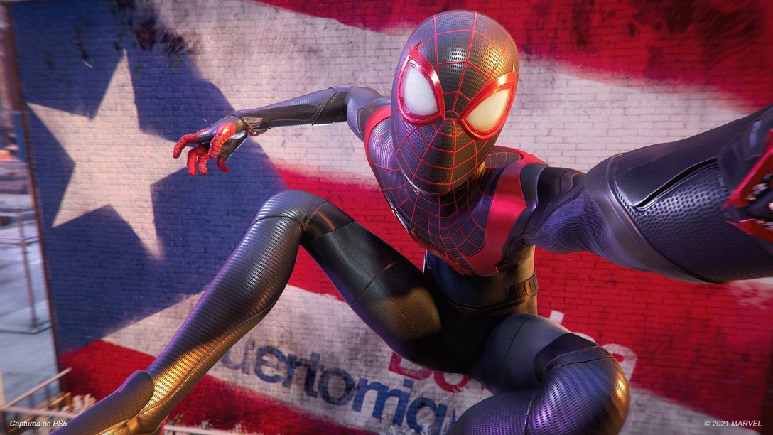 Hooded Iron Spider (Remastered) at Marvel's Spider-Man Remastered