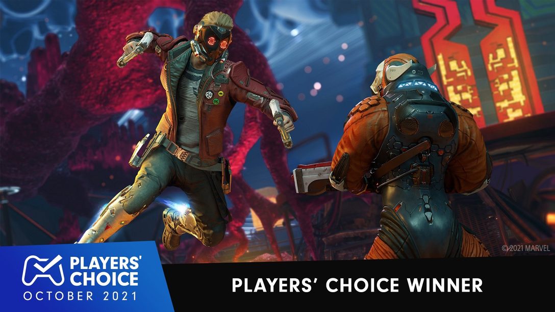 Players’ Choice: Marvel’s Guardians of the Galaxy voted October 2021’s best new game